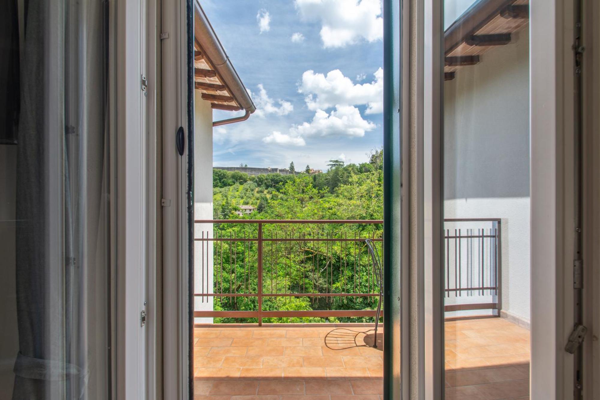 Ferienwohnung Galteri Housing 1 Terrazzo Privato Con Vista Perugia Exterior foto